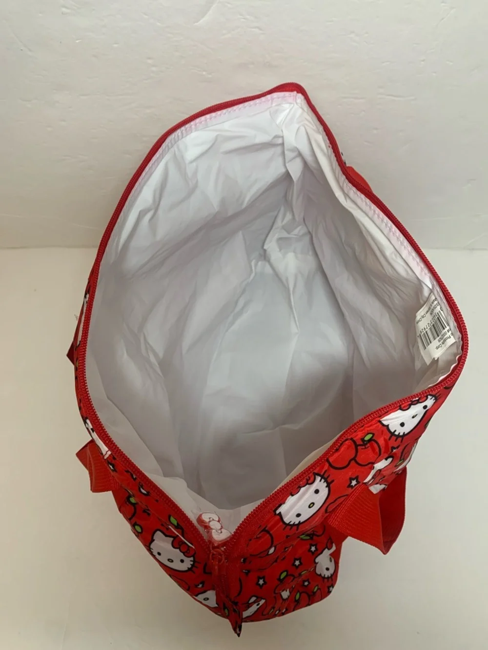 Sanrio Hello Kitty Red Apples 20 Can Cooler Bag Tote Igloo Packable NWT